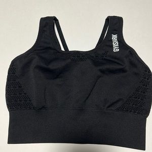 Gymshark Women's Fit Seamless Sports Bra Black | Size: S